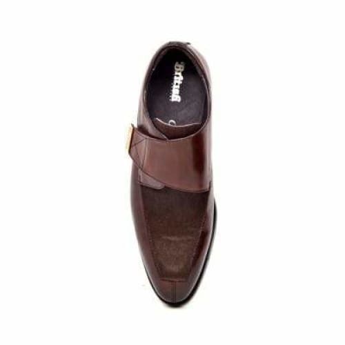 British Walkers Master Men's Brown Leather Velcro Loafers Shoes by British Walkers – Don't Panic Shoes