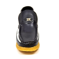 Thumbnail for British Walkers Bwb Men’s Black And White Design Leather