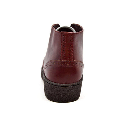 British Walkers Men's Wingtip Burgundy And White Shoes by British Walkers – Don't Panic Shoes