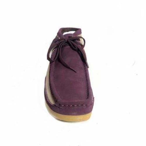 BritiSh Walkers New Castle – Beige & Burgundy Suede Men’s Chukka Boot | Refined Two - Tone Craft With Modern British Style Shoes by British Walkers – Don't Panic Shoes