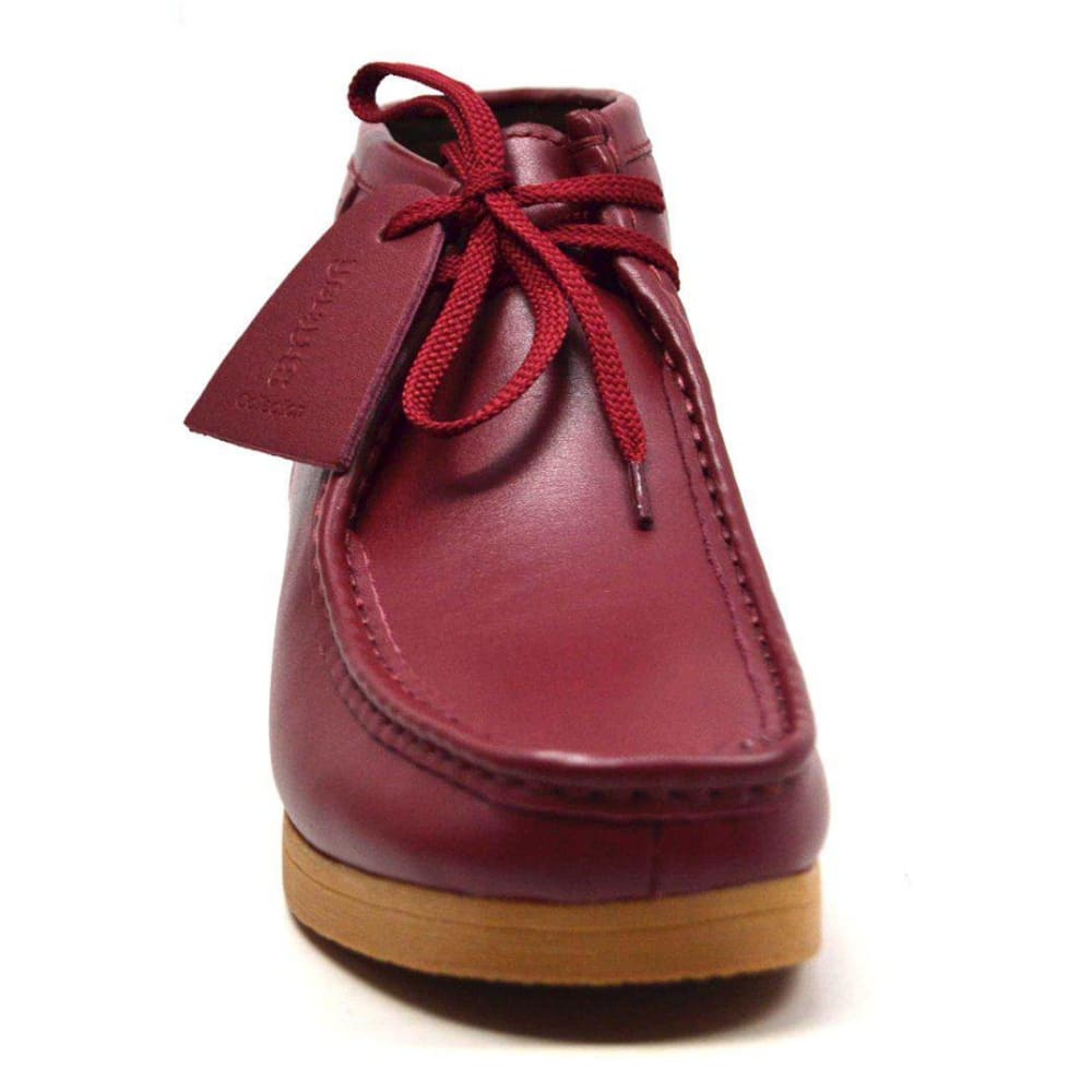 BritiSh Walkers New Castle – Bordeaux Burgundy Leather Men’s Chukka Boot | Handcrafted Deep - Tone Luxury Shoes by British Walkers – Don't Panic Shoes