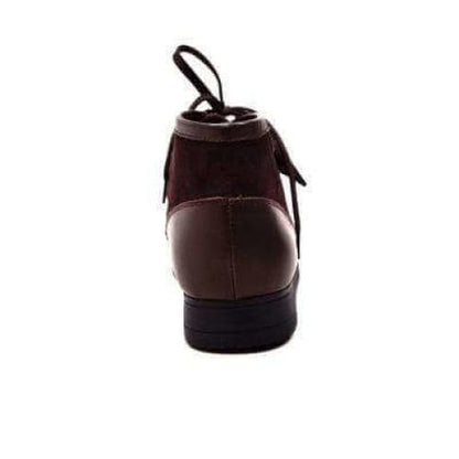 BritiSh Walkers New Castle – Brown Leather & Suede Men’s Chukka Boot | Classic Two - Tone Craft With Modern Refined Appeal Shoes by British Walkers – Don't Panic Shoes