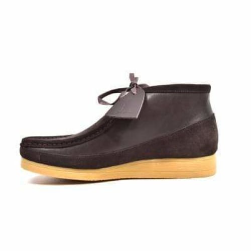 BritiSh Walkers New Castle – Brown Suede & Leather Men’s Chukka Boot | Heritage Craft With Everyday Luxe Comfort Shoes by British Walkers – Don't Panic Shoes