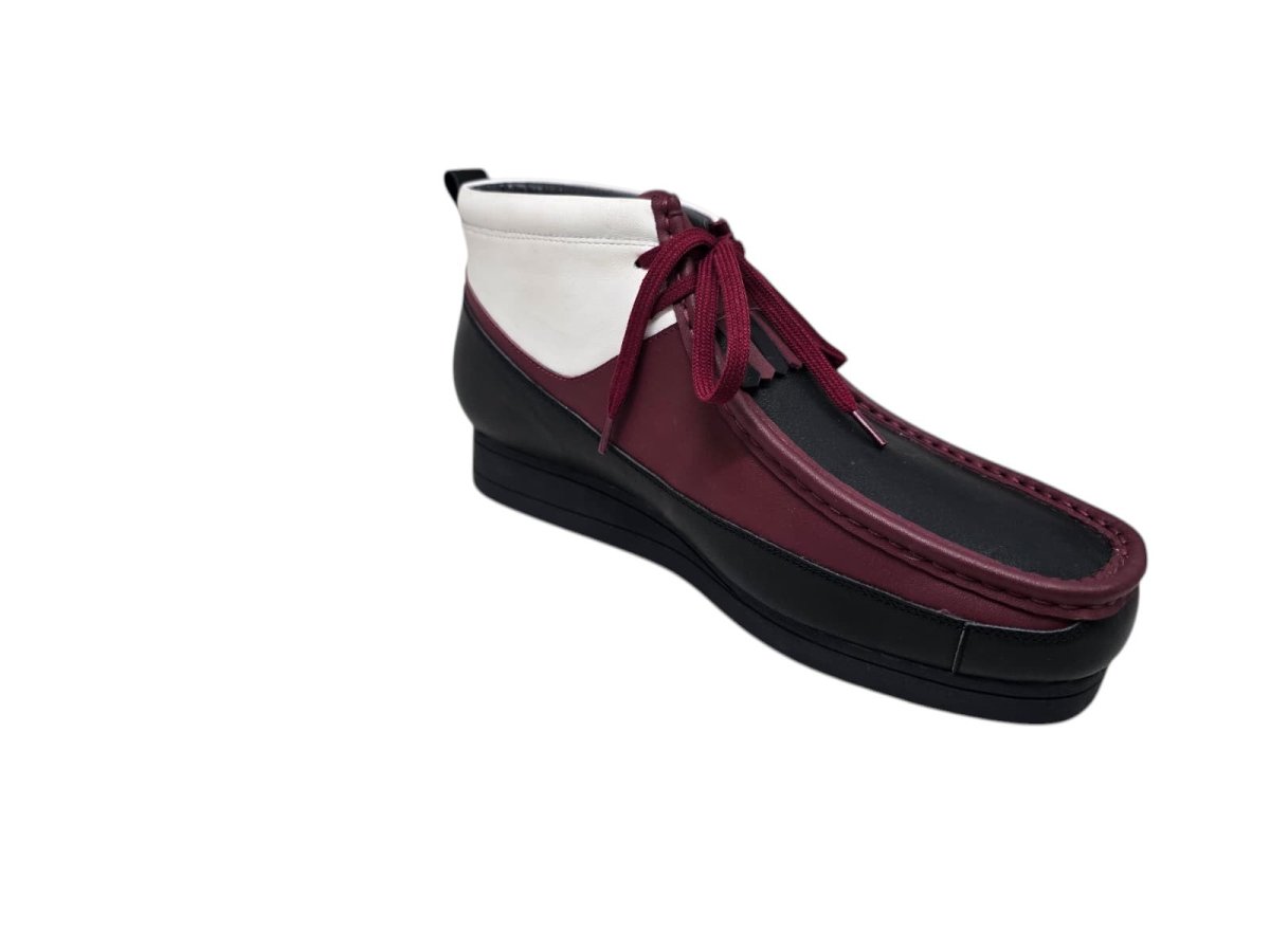 BritiSh Walkers New Castle – French Lambskin Men’s Moc - Toe Ankle Boot | Premium Heritage Craft With Soft Luxe Comfort Three Quarters by British Walkers – Don't Panic Shoes