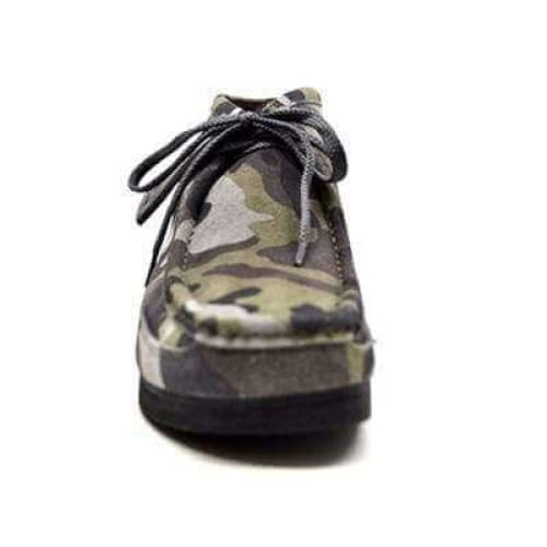 BritiSh Walkers New Castle – Green Camo Suede Men’s Chukka Boot | Urban Tactical Craft With Bold Modern Style Shoes by British Walkers – Don't Panic Shoes