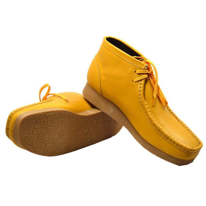 BritiSh Walkers New Castle – Men’s All - Leather Chukka Boot | Durable Craft With Elevated Urban Style Shoes by British Walkers – Don't Panic Shoes