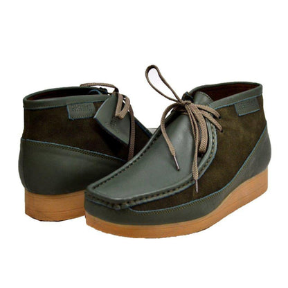 BritiSh Walkers New Castle – Men’s Leather–Suede Chukka Boot | Artisan Blend With Refined British Heritage Shoes by British Walkers – Don't Panic Shoes