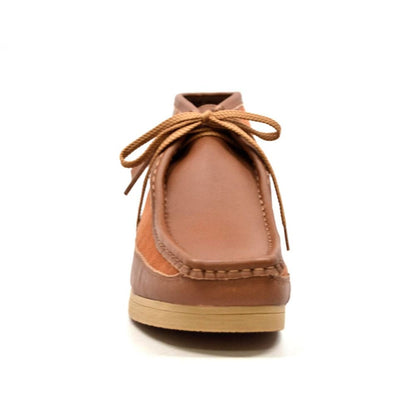 BritiSh Walkers New Castle – Men’s Leather–Suede Chukka Boot | Artisan Blend With Refined British Heritage Shoes by British Walkers – Don't Panic Shoes