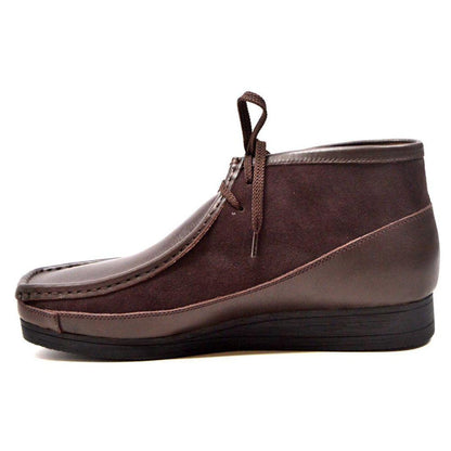 BritiSh Walkers New Castle – Men’s Leather–Suede Chukka Boot | Artisan Blend With Refined British Heritage Shoes by British Walkers – Don't Panic Shoes