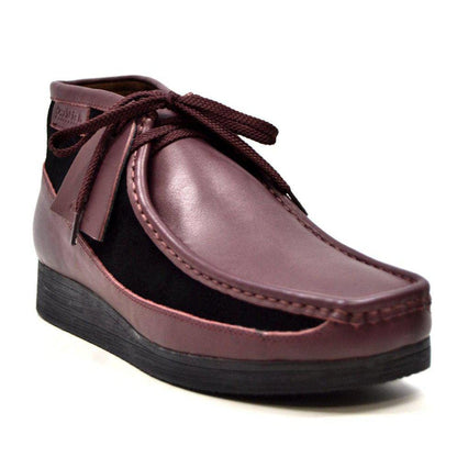 BritiSh Walkers New Castle – Men’s Leather–Suede Chukka Boot | Artisan Blend With Refined British Heritage Shoes by British Walkers – Don't Panic Shoes