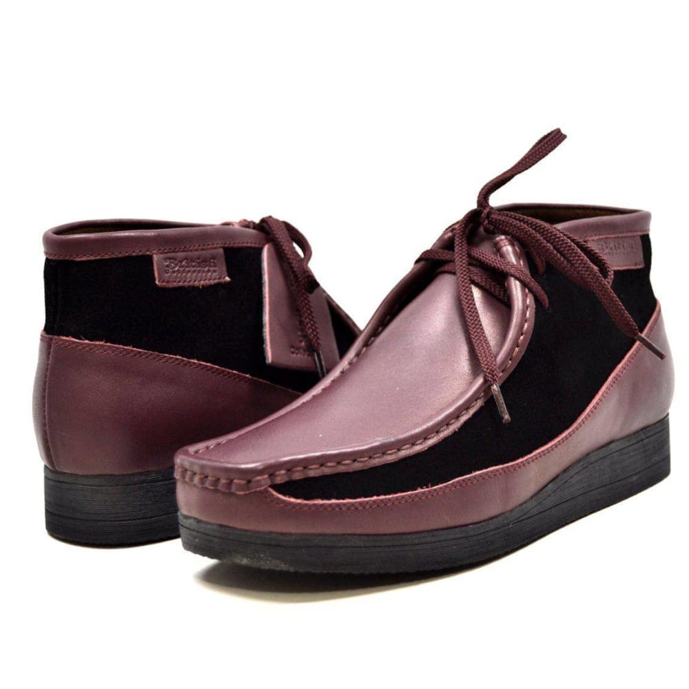 BritiSh Walkers New Castle – Men’s Leather–Suede Chukka Boot | Artisan Blend With Refined British Heritage Shoes by British Walkers – Don't Panic Shoes