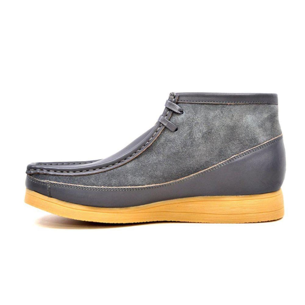 BritiSh Walkers New Castle – Men’s Leather–Suede Chukka Boot | Artisan Blend With Refined British Heritage Shoes by British Walkers – Don't Panic Shoes