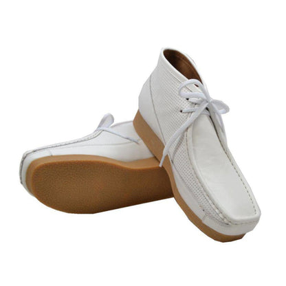 BritiSh Walkers New Castle – Men’s Leather–Suede Chukka Boot | Artisan Blend With Refined British Heritage Shoes by British Walkers – Don't Panic Shoes