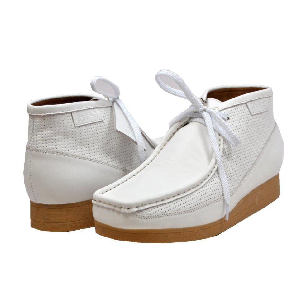 BritiSh Walkers New Castle – Men’s Leather–Suede Chukka Boot | Artisan Blend With Refined British Heritage Shoes by British Walkers – Don't Panic Shoes