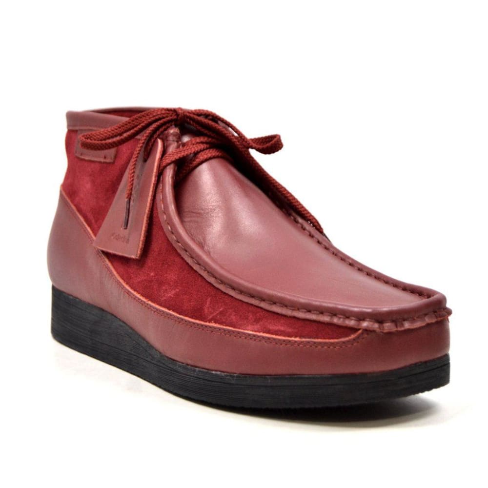 BritiSh Walkers New Castle – Men’s Leather–Suede Chukka Boot | Artisan Blend With Refined British Heritage Shoes by British Walkers – Don't Panic Shoes