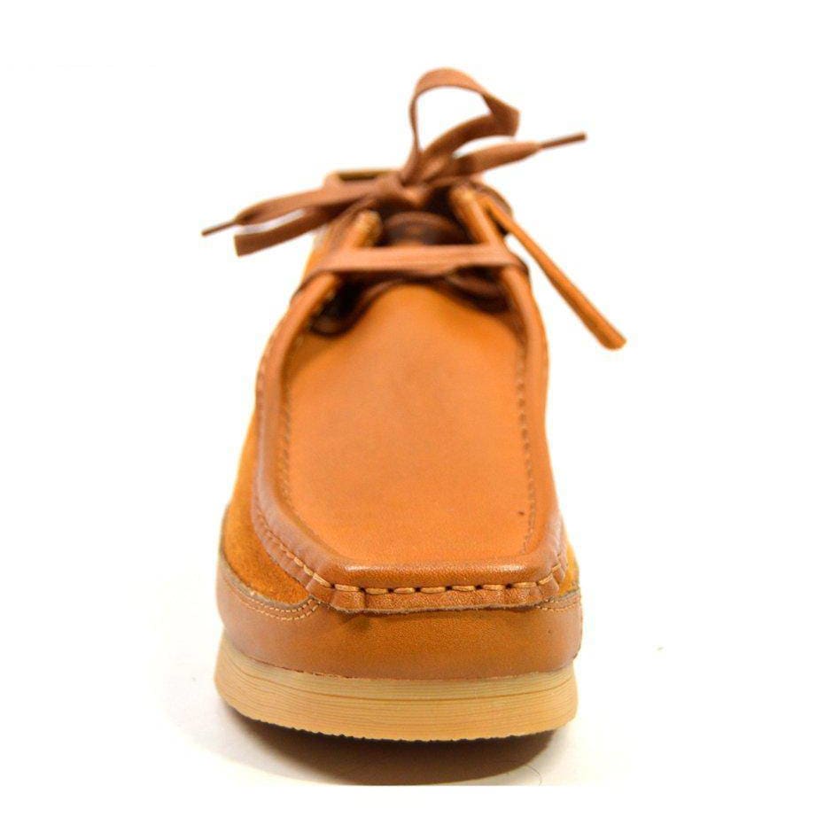 BritiSh Walkers New Castle – Men’s Leather–Suede Chukka Boot | Artisan Blend With Refined British Heritage Shoes by British Walkers – Don't Panic Shoes