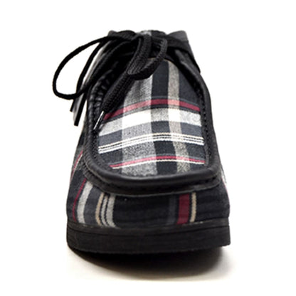 BritiSh Walkers New Castle – Multicolor Plaid Men’s Chukka Boot | Distinctive Pattern Craft With Modern Heritage Style Shoes by British Walkers – Don't Panic Shoes