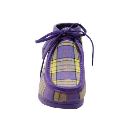 BritiSh Walkers New Castle – Multicolor Plaid Men’s Chukka Boot | Distinctive Pattern Craft With Modern Heritage Style Shoes by British Walkers – Don't Panic Shoes