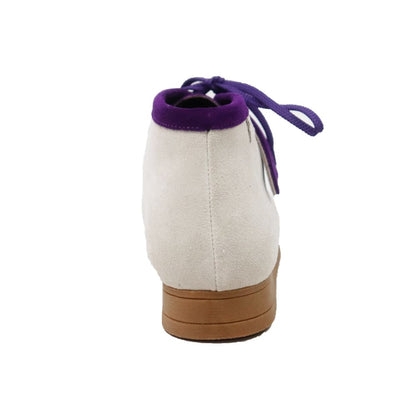 BritiSh Walkers New Castle – Two - Tone Combo Suede Men’s Chukka Boot | Retro - Inspired Craft With Modern Artisan Detail Shoes by British Walkers – Don't Panic Shoes