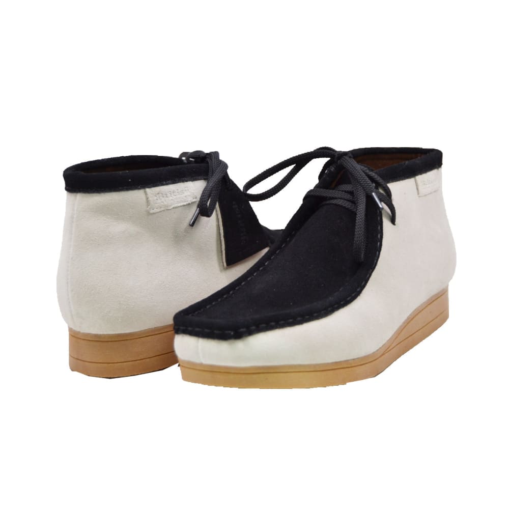 BritiSh Walkers New Castle – Two - Tone Combo Suede Men’s Chukka Boot | Retro - Inspired Craft With Modern Artisan Detail Shoes by British Walkers – Don't Panic Shoes