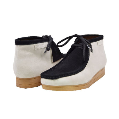 BritiSh Walkers New Castle – Two - Tone Combo Suede Men’s Chukka Boot | Retro - Inspired Craft With Modern Artisan Detail Shoes by British Walkers – Don't Panic Shoes