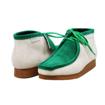 BritiSh Walkers New Castle – Two - Tone Combo Suede Men’s Chukka Boot | Retro - Inspired Craft With Modern Artisan Detail Shoes by British Walkers – Don't Panic Shoes