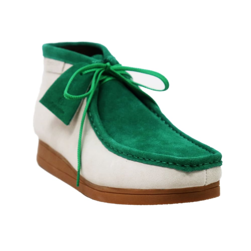 BritiSh Walkers New Castle – Two - Tone Combo Suede Men’s Chukka Boot | Retro - Inspired Craft With Modern Artisan Detail Shoes by British Walkers – Don't Panic Shoes