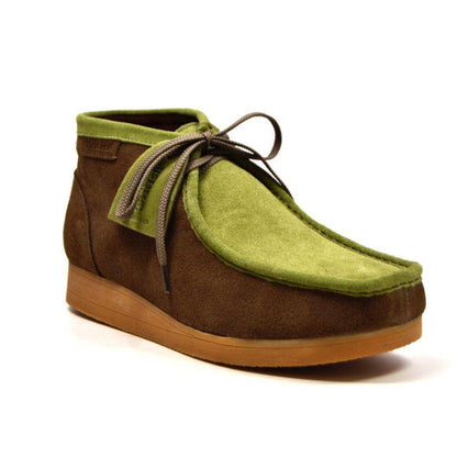 BritiSh Walkers New Castle – Two - Tone Suede Men’s Chukka Boot | Heritage Craft With Modern Sophisticated Style Shoes by British Walkers – Don't Panic Shoes