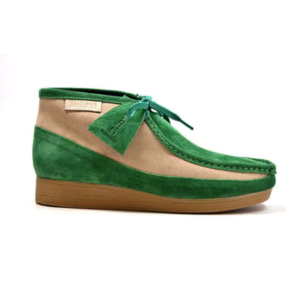 BritiSh Walkers New Castle – Two - Tone Suede Men’s Chukka Boot | Heritage Craft With Modern Sophisticated Style Shoes by British Walkers – Don't Panic Shoes