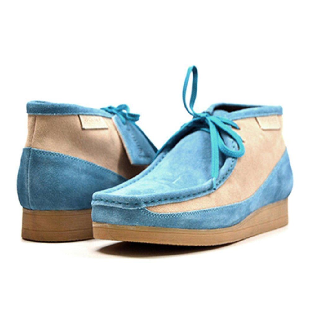 BritiSh Walkers New Castle – Two - Tone Suede Men’s Chukka Boot | Heritage Craft With Modern Sophisticated Style Shoes by British Walkers – Don't Panic Shoes