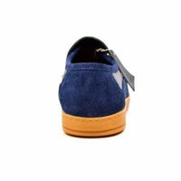 Thumbnail for British Walkers Norwich Bally Men’s Navy Blue Suede
