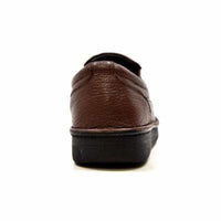 Thumbnail for British Walkers Nottingham Men’s Brown Leather Casual Slip