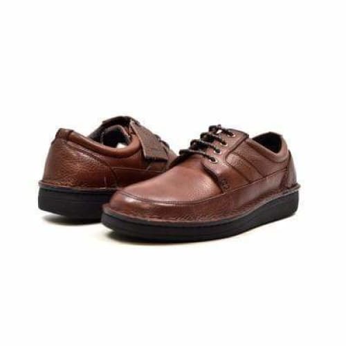 British Walkers Oxfords Men's Brown Leather Comfortable Dress Shoes Shoes by British Walkers – Don't Panic Shoes