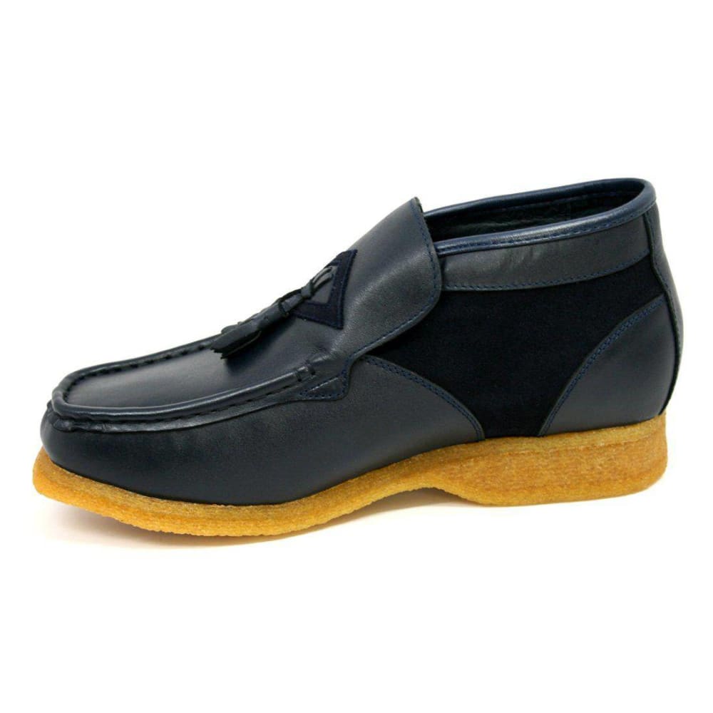 British Walkers Palace Men's Leather And Suede Slip On Shoes by British Walkers – Don't Panic Shoes