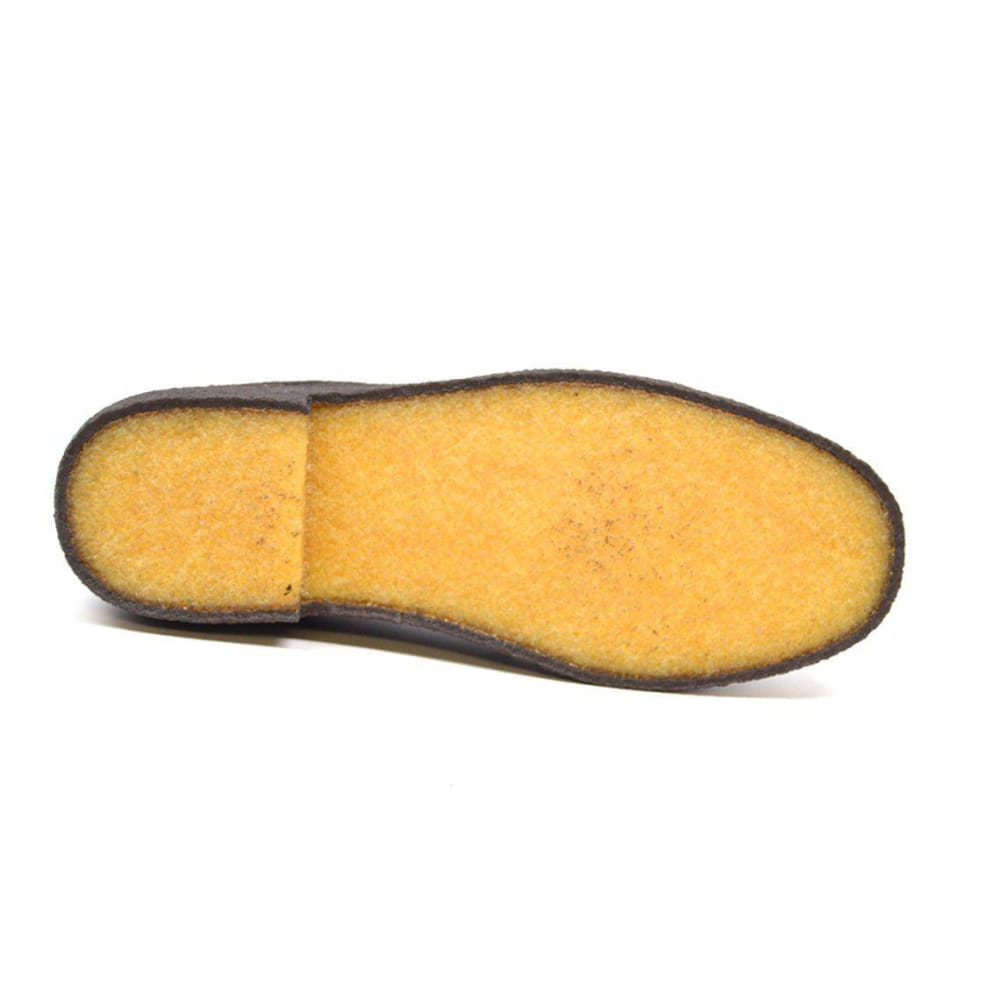 British Walkers Playboy Cap Toe Men's Black Leather And Suede High Tops Chukka Boots Shoes by British Walkers – Don't Panic Shoes