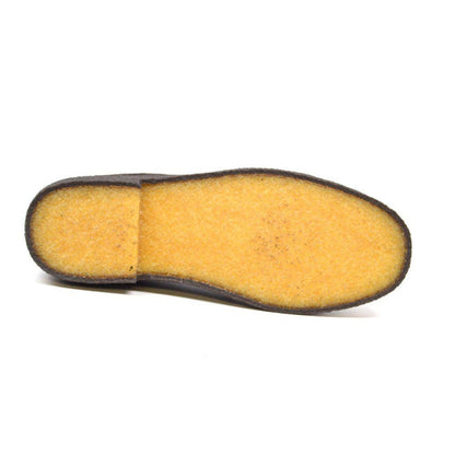 British Walkers Playboy Cap Toe Men's Black Leather And Suede High Tops Chukka Boots Shoes by British Walkers – Don't Panic Shoes