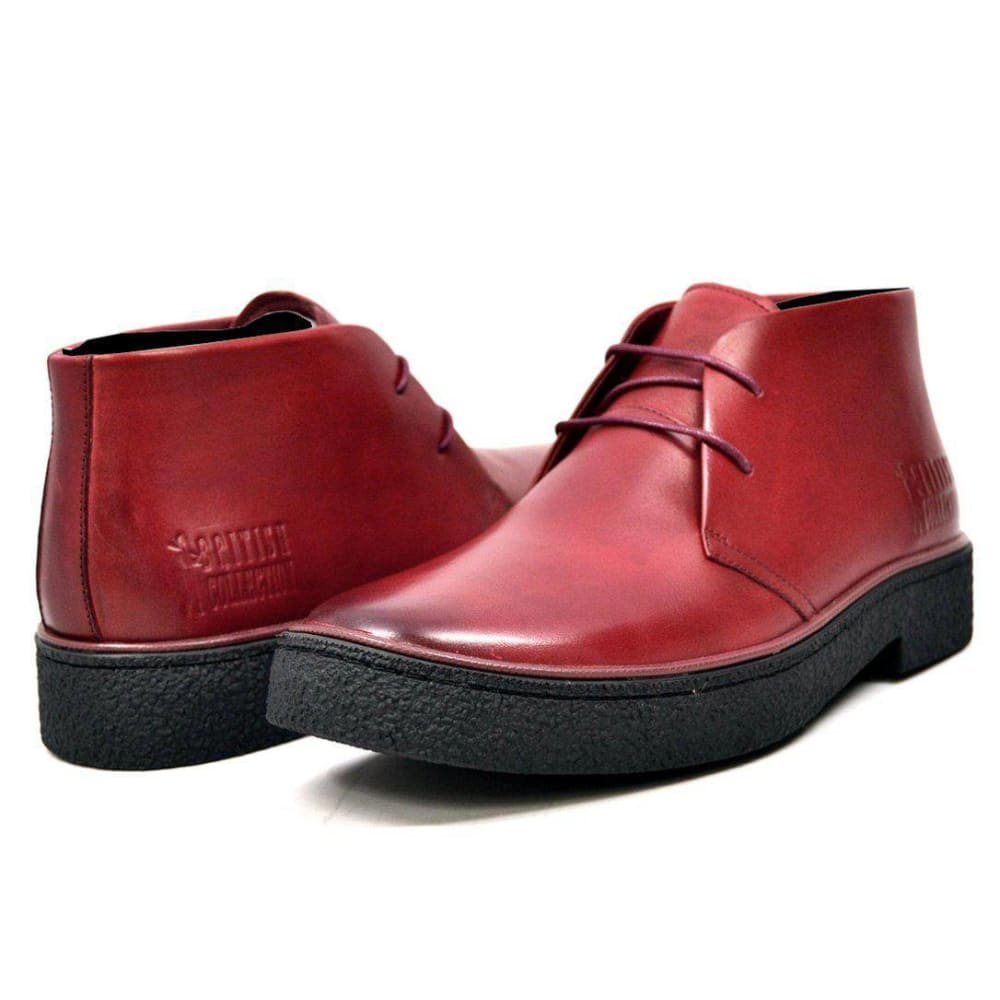 BritiSh Walkers Playboy Classic – Leather Men’s High - Top Chukka Boot | Iconic Heritage Craft With Modern Luxe Style Shoes by British Walkers – Don't Panic Shoes