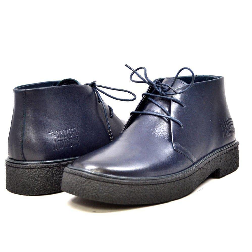 BritiSh Walkers Playboy Classic – Leather Men’s High - Top Chukka Boot | Iconic Heritage Craft With Modern Luxe Style Shoes by British Walkers – Don't Panic Shoes