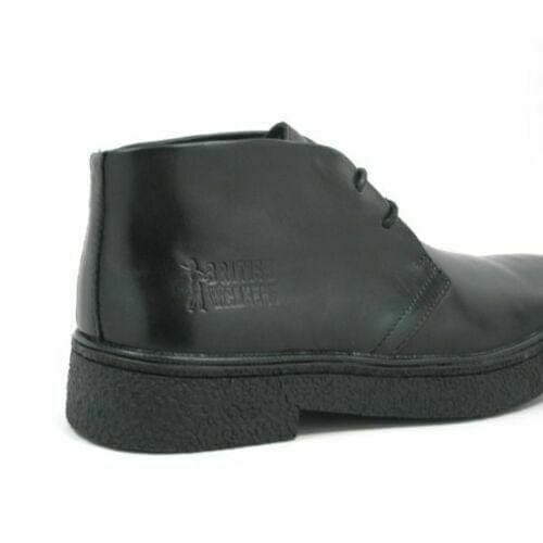 British Walkers Playboy Classic Men's Black Leather Size 15 And 16 Chukka Boots Shoes by British Walkers – Don't Panic Shoes