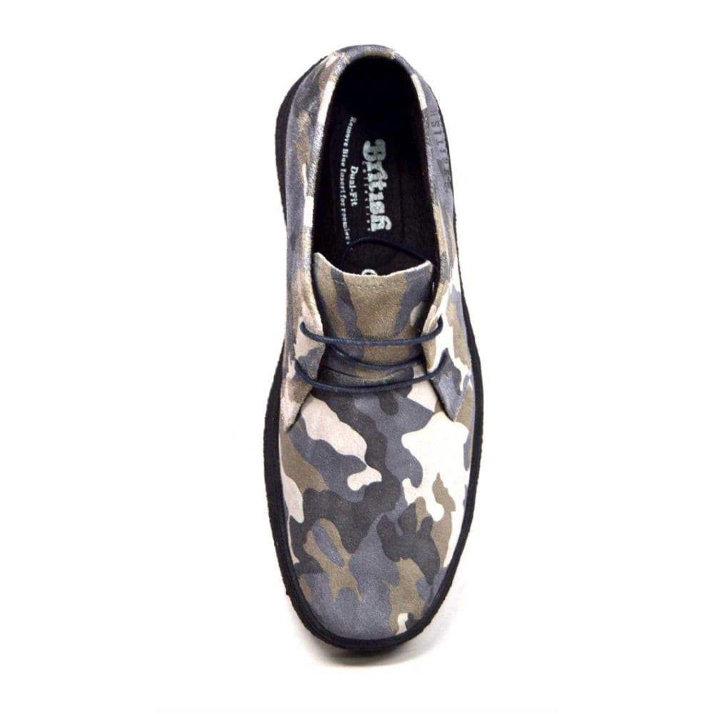 British Walkers Playboy Classic Men's Camo Suede Chukka Boots Shoes by British Walkers – Don't Panic Shoes