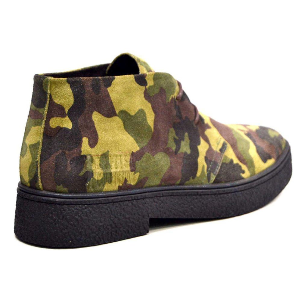 British Walkers Playboy Classic Men's Camo Suede Chukka Boots Shoes by British Walkers – Don't Panic Shoes