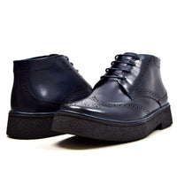 Thumbnail for British Walkers Playboy Classic Men’s Leather Wingtip Chukka