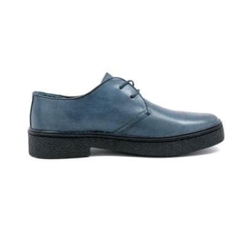 British Walkers Playboy Classic Men's Navy Blue Leather Low Cut Oxfords Shoes by British Walkers – Don't Panic Shoes