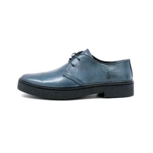 British Walkers Playboy Classic Men's Navy Blue Leather Low Cut Oxfords Shoes by British Walkers – Don't Panic Shoes