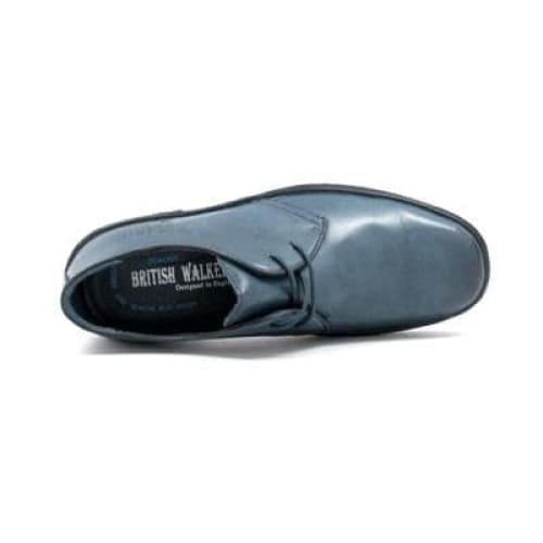British Walkers Playboy Classic Men's Navy Blue Leather Low Cut Oxfords Shoes by British Walkers – Don't Panic Shoes
