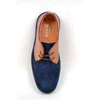 Thumbnail for British Walkers Playboy Classic Low Cut Men’s Tan And Navy