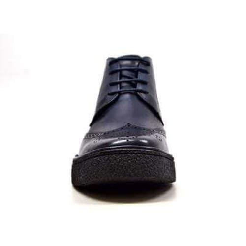 British Walkers Playboy Classic Men's Navy Leather Wingtip Tpr Chukka Boots Shoes by British Walkers – Don't Panic Shoes
