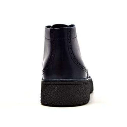 British Walkers Playboy Classic Men's Navy Leather Wingtip Tpr Chukka Boots Shoes by British Walkers – Don't Panic Shoes