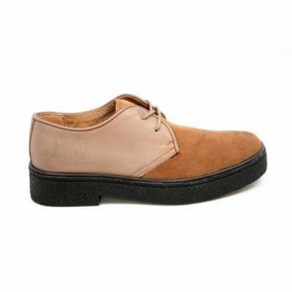 British Walkers Playboy Classic Men's Tan Leather Low Cut Oxfords Shoes by British Walkers – Don't Panic Shoes