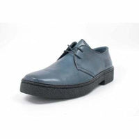 Thumbnail for British Walkers Playboy Classic Low Cut Navy Blue Leather